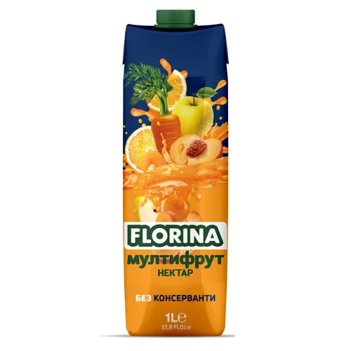Нектар Florina мултифрут 1л. - Florina