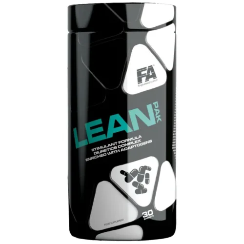 Lean Pak | Ultimate Fat Burning Formula with Thermogenics, Diuretic & Adaptogens (30 дози) / 30 Пакета - FA Nutrition