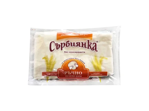 Кори За Баница Сърбиянка 400гр Ръчно Теглени