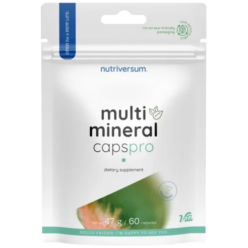 MultiMineral Caps Pro / 60 капсули, 60 дози - Nutriversum