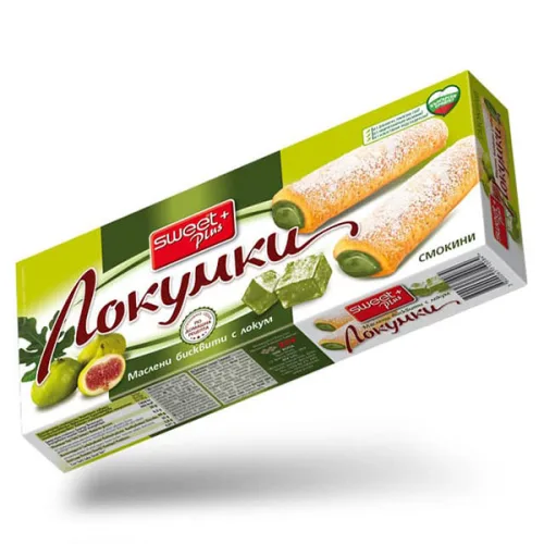 Маслени бисквити с локум смокини Sweet Plus 150гр. - Sweet+