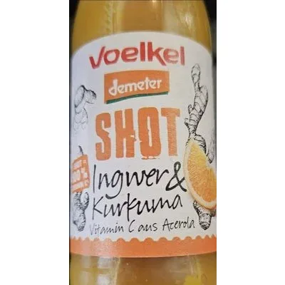 Шот с джинджифил и куркума / Ginger Turmeric Shot - Voelkel