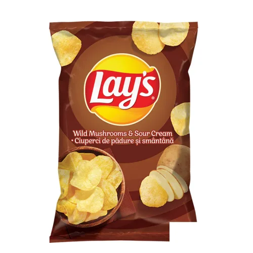 Чипс Lay's гъби и сметана 140гр. - Lay's