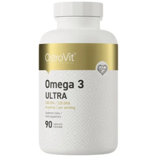 Omega 3 Ultra / 90 Гел капсули, 90 дози - OstroVit