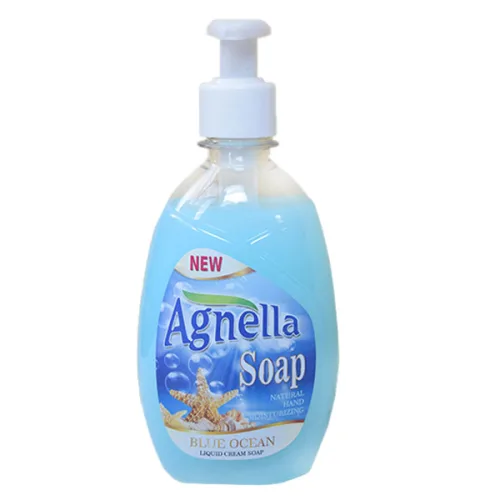 Течен сапун Agnella blue ocean помпа 400мл.