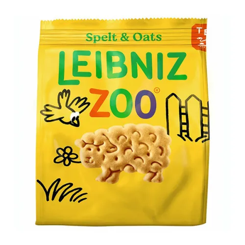Бисквити със спелта и овесени ядки Leibniz Zoo 100 гр.