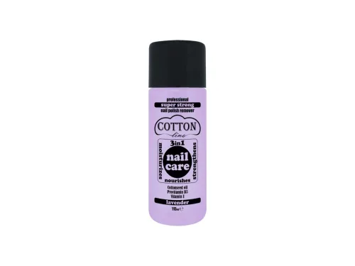 Лакочистител Cotton Line Nail Care Лавандула 3в1 115мл