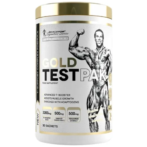 Gold Test Pak | with DAA, Fenugreek & Tribulus (30 дози) / 30 Пакета - Kevin Levrone