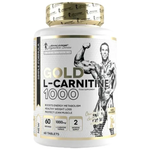 Gold Line / L-Carnitine 1000 (60 дози) / 100 Таблетки - Kevin Levrone