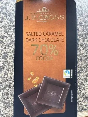 Шоколад NOIR DEGUSTATION 70% КАРАМЕЛ / NOIR DEGUSTATION 70% CARAMEL - J.D. Gross