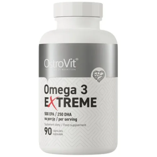 Omega 3 Extreme | 75% EPA + DHA / 90 Гел капсули, 90 дози - OstroVit