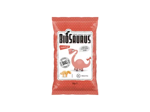 Снакс Био Biosaurus Царевичен с Кетчуп 50гр