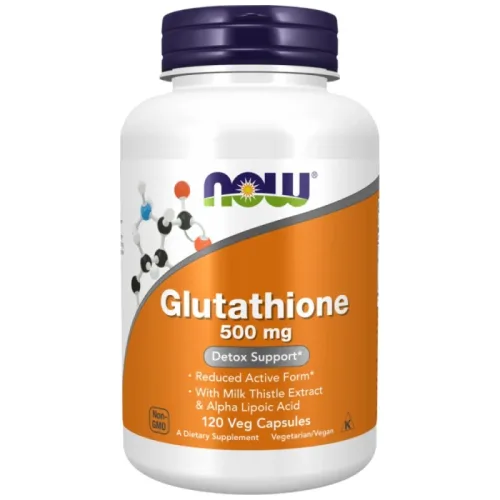 Glutathione 500 mg (120 дози) / 120 капсули - NOW Foods