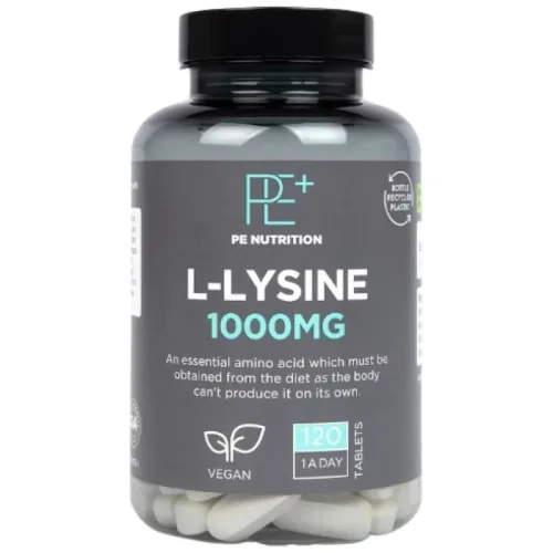 PE Nutrition | L-Lysine 1000 mg / 120 Таблетки, 120 дози - Holland And Barrett