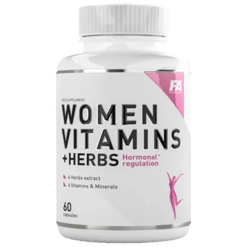 Women Vitamins + Herbs | Hormonal Regulation (60 дози) / 60 капсули - FA Nutrition