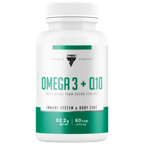 Omega-3 + Q10 / 60 капсули, 60 дози - Trec Nutrition