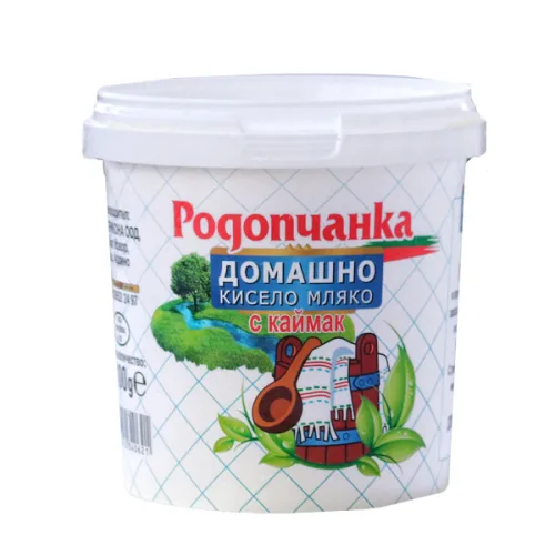 Кисело мляко домашно Родопчанка 1кг - Родопчанка