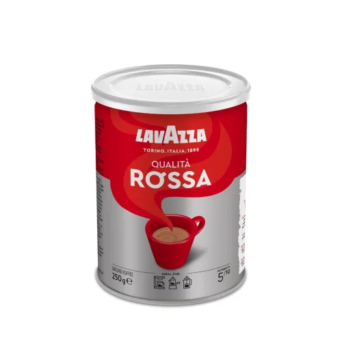 Кафе Lavazza Qualita Rossa 250гр Мляно Мет.Кутия