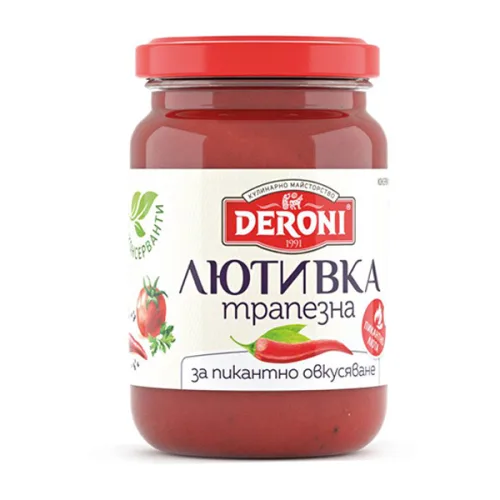 Лютивка трапезна Дерони 155гр. - Deroni