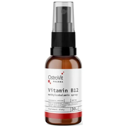 Vitamin B12 Methylcobalamin 100 mcg Spray / 30 мл, 283 дози - OstroVit
