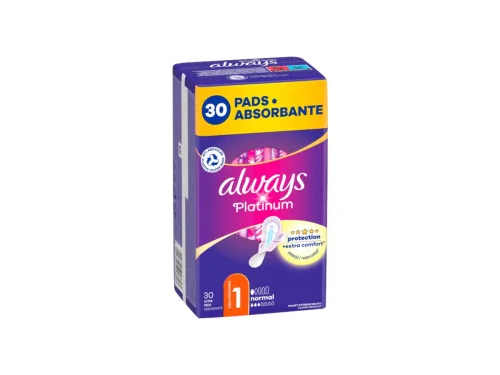 Дамски Превръзки Always Platinum Нормал Куатро 30бр. 30134