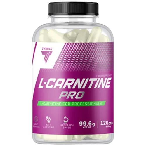 L-Carnitine Pro | with Leucine / 120 капсули, 40 дози - Trec Nutrition