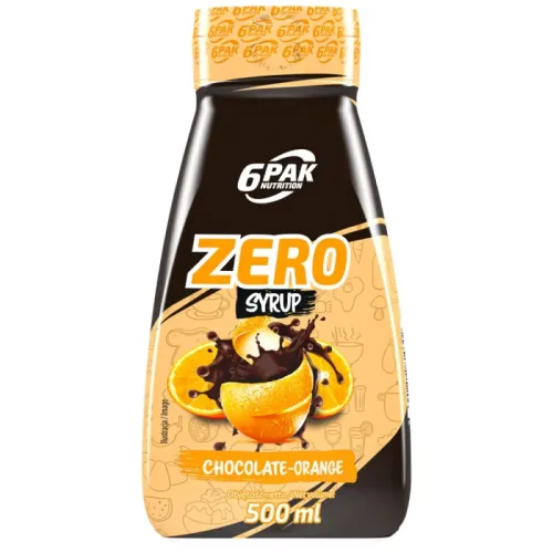 Syrup Zero - Chocolate Orange / 500 мл - 6PAK Nutrition