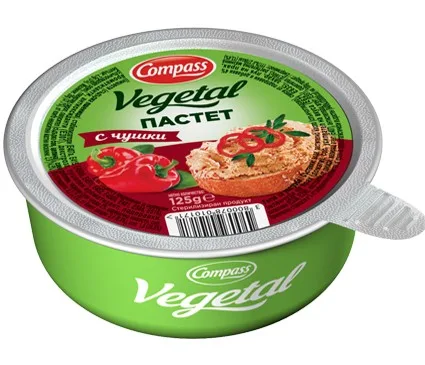 Пастет Компас с чушки 125 гр.Vegetal - Компас