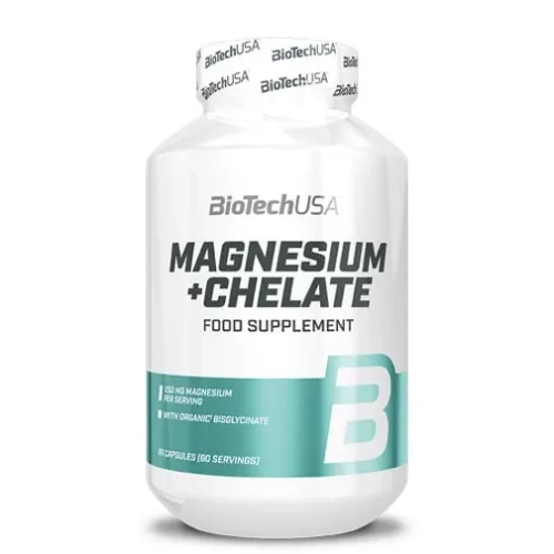 Magnesium + Chelate / 60 Caps - BioTech USA