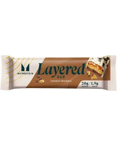 Layered Bar, бисквитки с крем, 60 g, Myprotein - Myprotein
