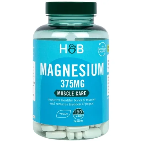 Magnesium 375 mg / 180 Таблетки, 180 дози - Holland And Barrett