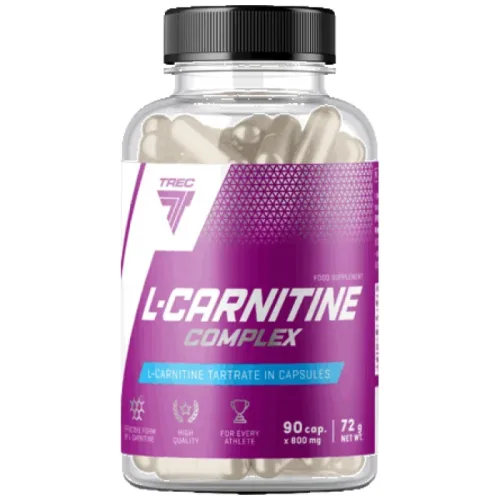 L-Carnitine Complex / 90 капсули, 45 дози - Trec Nutrition