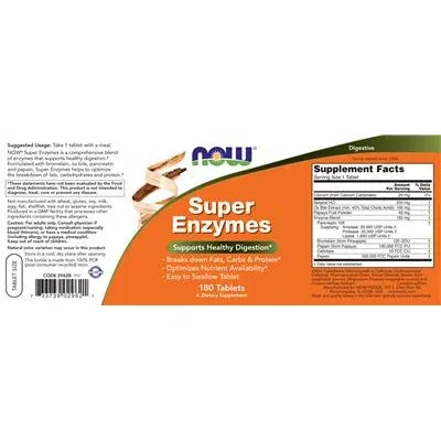 Super Enzymes - NOW