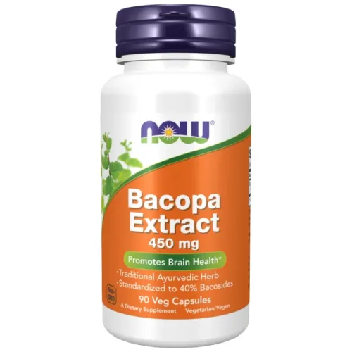Bacopa Extract 450 mg (90 дози) / 90 капсули - NOW Foods