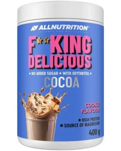 Fitking Delicious Cocoa, бисквитка, 400 g, AllNutrition - AllNutrition