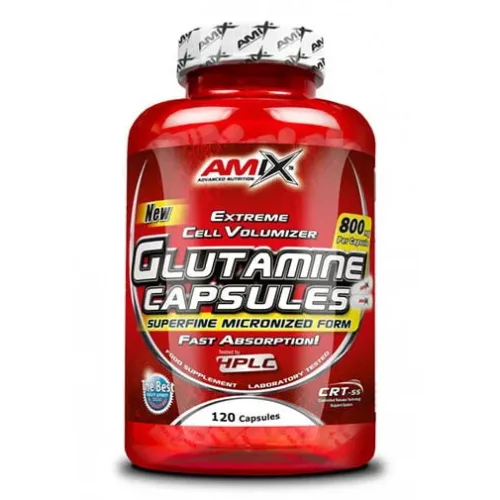 L-Glutamine 800 mg / 120 Caps / 100g - Amix