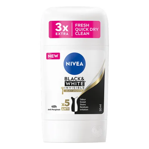 Део стик Nivea Black&White invisible 50мл.
