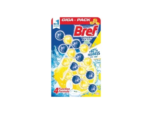КТ Ароматизатор Bref Wc Power Лимон 4Х50гр