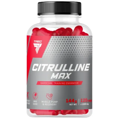 Citrulline Max 1000 mg / 120 капсули, 20 дози - Trec Nutrition