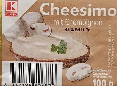 Топено сирене със сирене и гъби - K-Classic