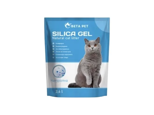 Тоалетна Котешка Beta Pet Силикон Натурална 3.6л