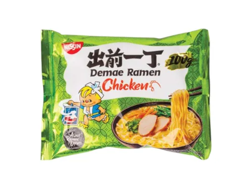 Нудли Nissin Demae Ramen Пиле 100 Г Пакет