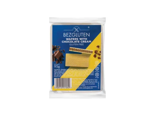 Вафли Bezgluten Шоко Пълнеж Без Глутен