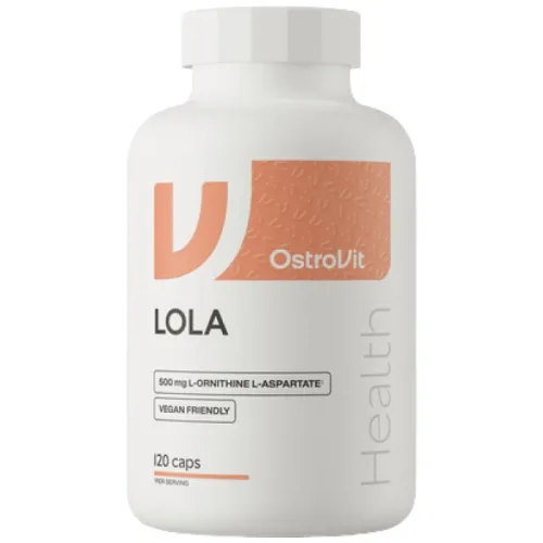 LOLA | L-ornithine L-aspartate 250 mg (60 дози) / 120 капсули - OstroVit