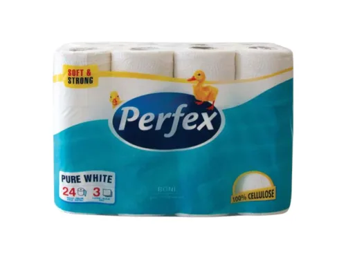 Тх Perfex Pure White 24 Бр Трипластова Пакет
