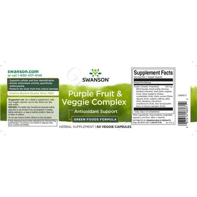 Purple Fruit & Veggie Complex - Swanson