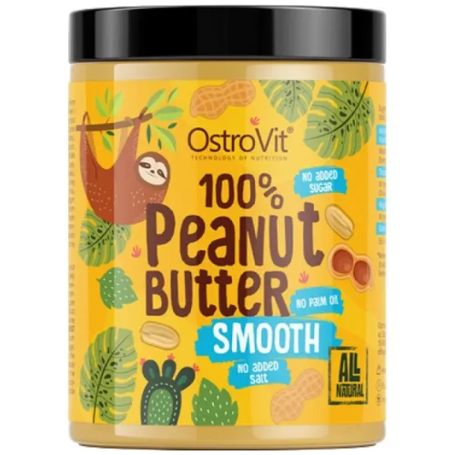 100% Peanut Butter Smooth / 1000 грама - OstroVit