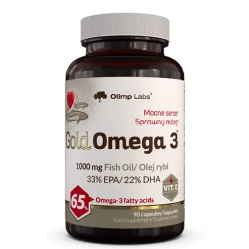 Gold Omega 3 - 65% / 90 Caps - OLIMP