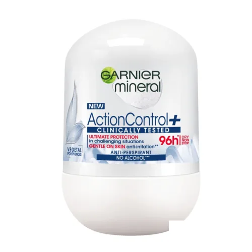 Рол-он Action Control Clinically tested 96h Garnier mineral 50мл. - Garnier