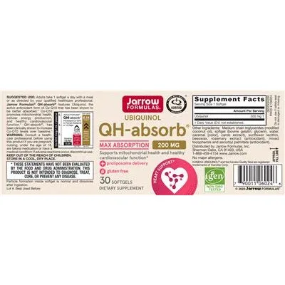 QH-absorb 200 mg - Jarrow Formulas